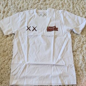 KAWS White T-Shirt with Graphic Print